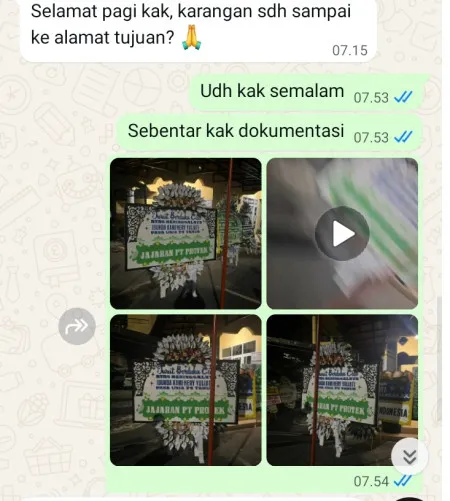 Pengiriman Papan Bunga Selamat Tajur