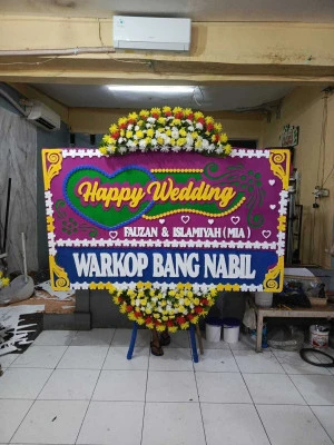 Papan Bunga di Tajur