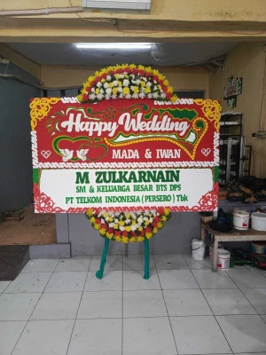 Papan Bunga di Tajur