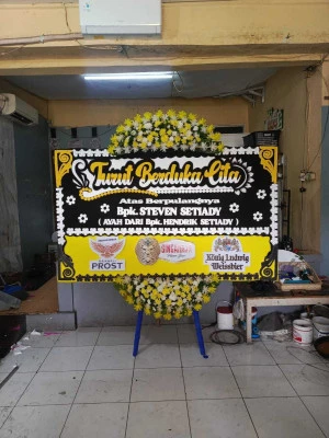 Papan Bunga di Tajur