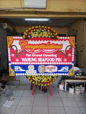 Papan Bunga di Tajur