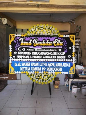 Papan Bunga di Tajur